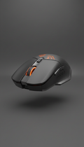 Wireless Gaming Mouse with Textured Side Grips