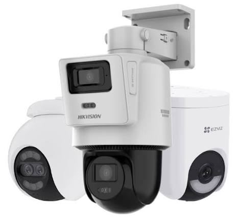 Gamme caméras Hikvision et EZVIZ – intérieure et extérieure