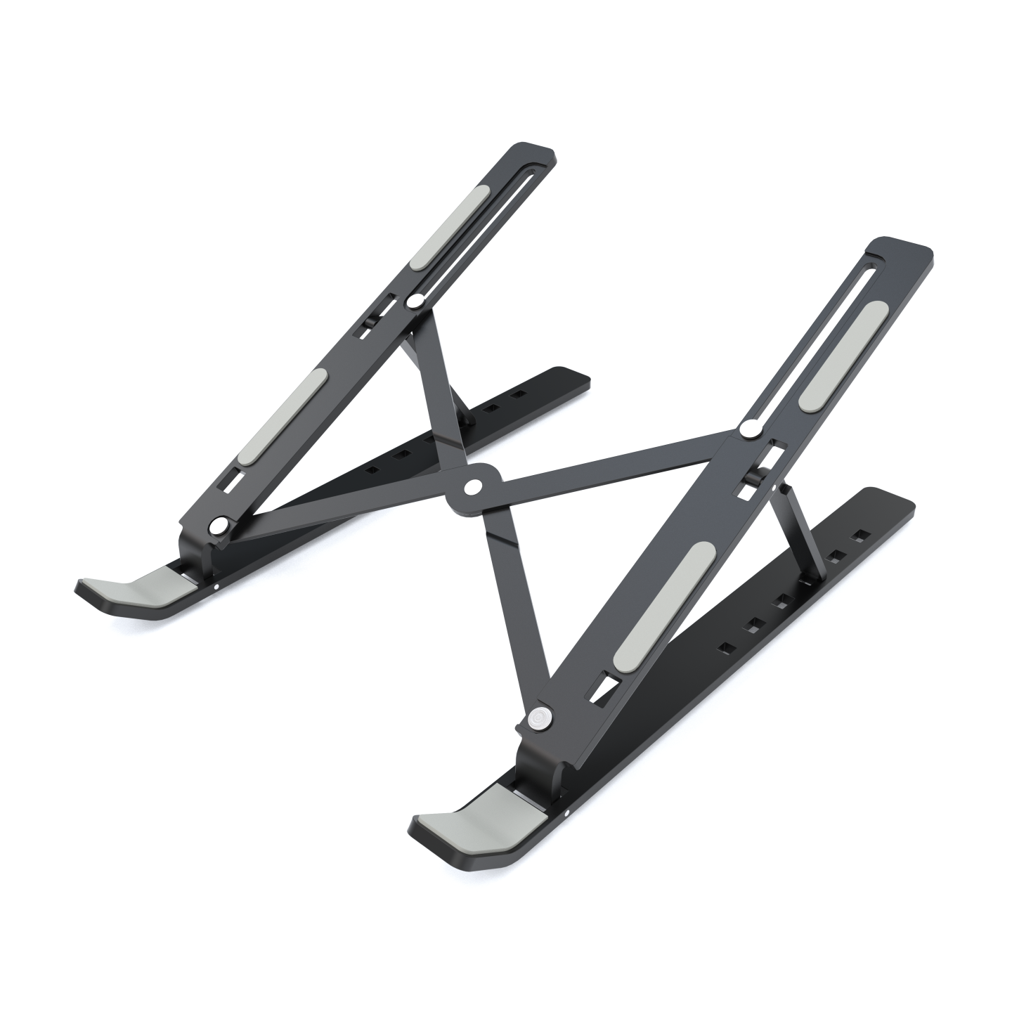 Support de bureau pliable et réglable pour PC portable jusqu'à 17 pouces